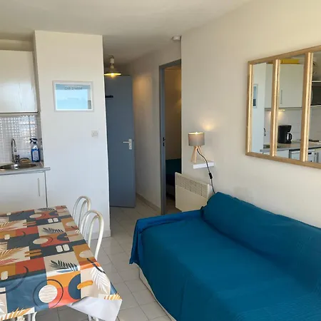 דירה Savanna I Agreable T2 Avec Belle Vue Piscine Rochelongue Cap D'agde אגדה