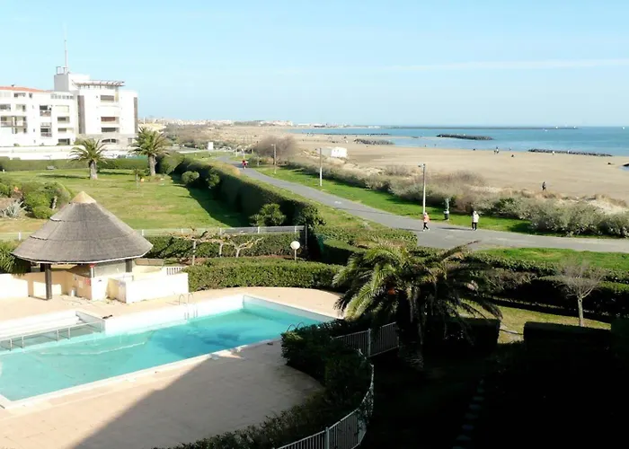 Apartmán Savanna I Agreable T2 Avec Belle Vue Piscine Rochelongue Cap D'agde *